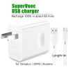 CARGADOR Y CABLE 65W SUPER VOOC ORIGINAL